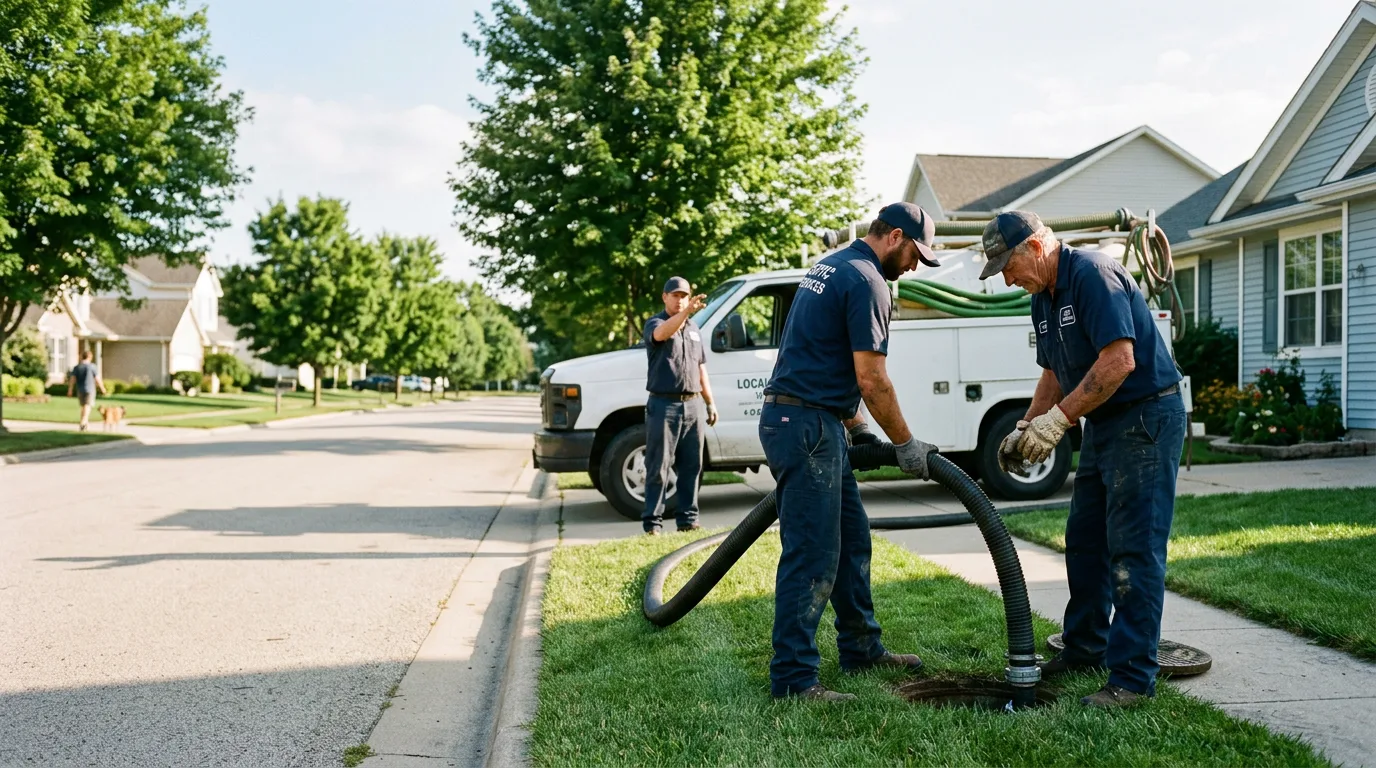 Septic Tank Cleaning in Triadelphia, WV